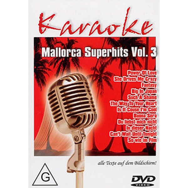 Karaoke - Mallorca Superhits Vol. 3, Karaoke