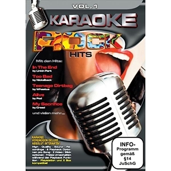 Karaoke-Rock Hits Vol.1, Karaoke