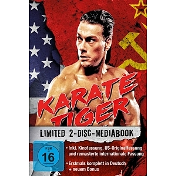 Karate Tiger - Limited 2 Disc Mediabook, Kurt McKinney, Jean-Claude Van Damme, J.w. Fails