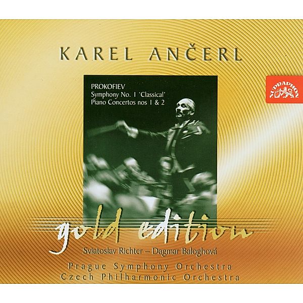 Karel Ancerl Gold Edition Vol.10, Ancerl, Richter, Baloghova, Czech PO, Prague SO
