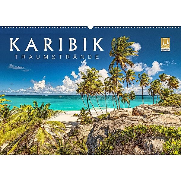 Karibik - Traumstrände (Wandkalender 2023 DIN A2 quer), Patrick Rosyk