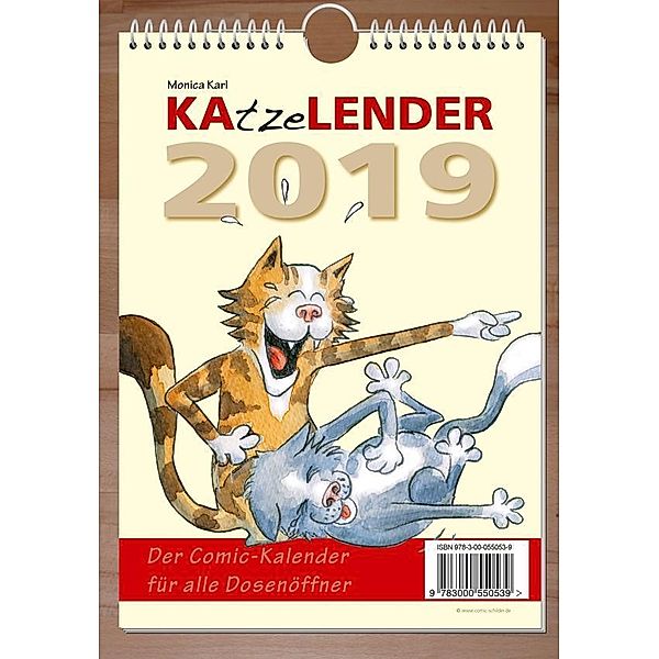 Karl, M: KAtzeLENDER 2019, Monica Karl