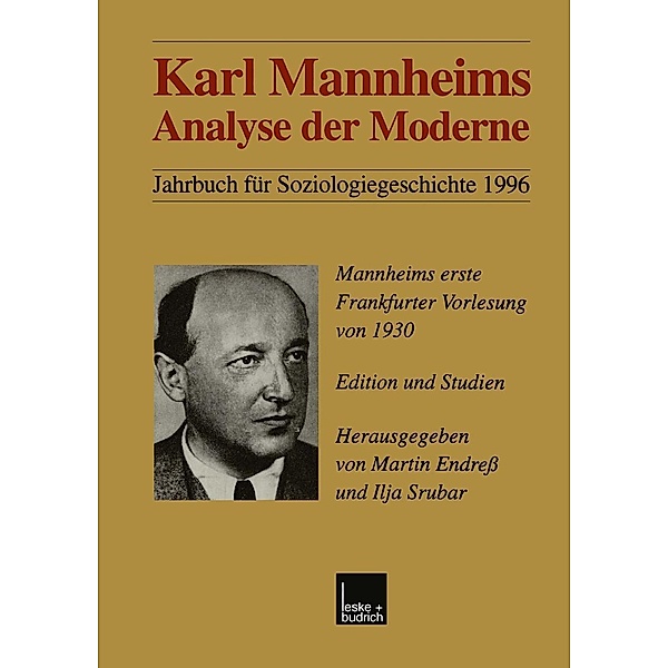 Karl Mannheims Analyse der Moderne