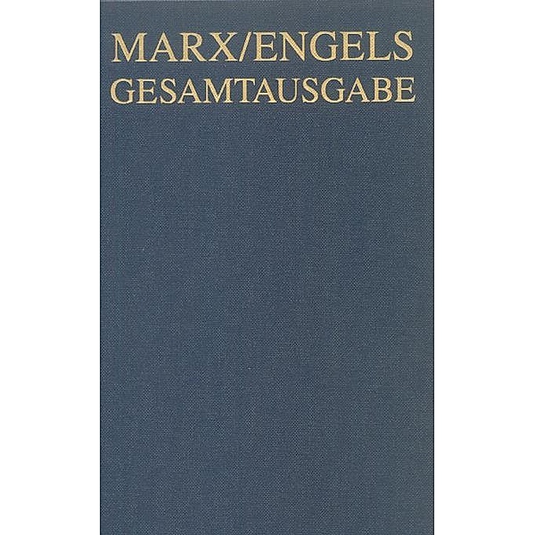 Karl Marx: Exzerpte und Notizen zur Geologie, Mineralogie und Agrikulturchemie, März bis September 1878