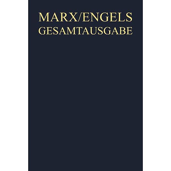 Karl Marx / Friedrich Engels: Briefwechsel, April 1856 bis Dezember 1857, Karl Marx, Friedrich Engels