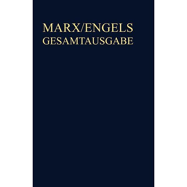 Karl Marx / Friedrich Engels: Briefwechsel, Januar 1849 bis Dezember 1850, Karl Marx, Friedrich Engels