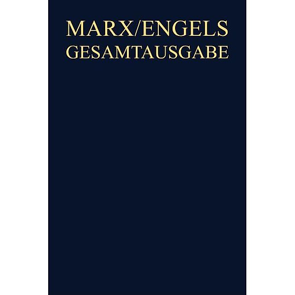 Karl Marx / Friedrich Engels: Briefwechsel, Mai 1846 bis Dezember 1848, Karl Marx, Friedrich Engels