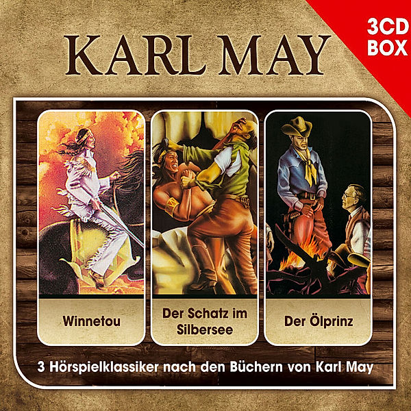 Karl May: Hörspielklassiker,3 Audio-CDs, Karl May