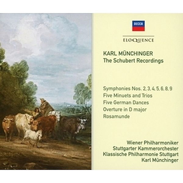 Karl Münchinger: Die Schubert-Aufnahmen, Münchinger, Wp, Stuttg.Kammerorch., Klass Ph.Stutt