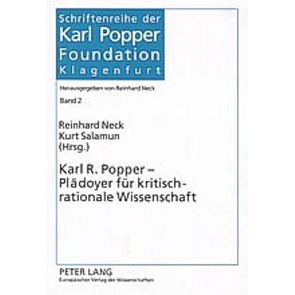 Karl R. Popper - Plädoyer für kritisch-rationale Wissenschaft