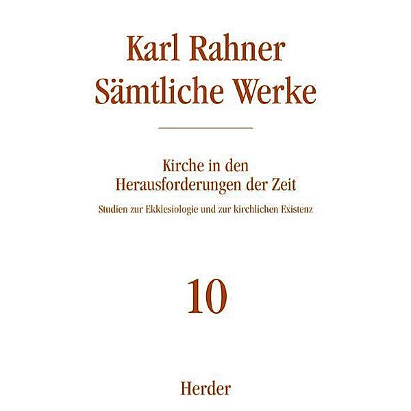 Karl Rahner Sämtliche Werke, Karl Rahner