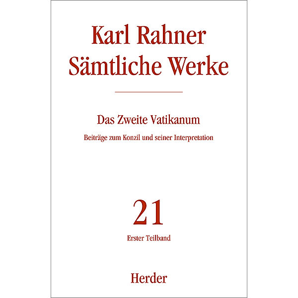 Karl Rahner Sämtliche Werke.Teilbd.1, Karl Rahner