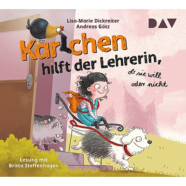 Karlchen hilft der Lehrerin, ob sie will oder nicht,4 Audio-CD, Lisa-Marie Dickreiter, Andreas Götz