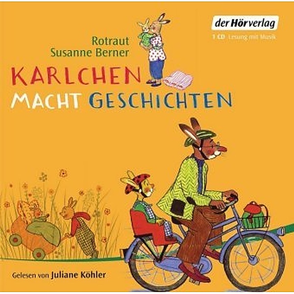 Karlchen macht Geschichten, 1 Audio-CD, Rotraut Susanne Berner