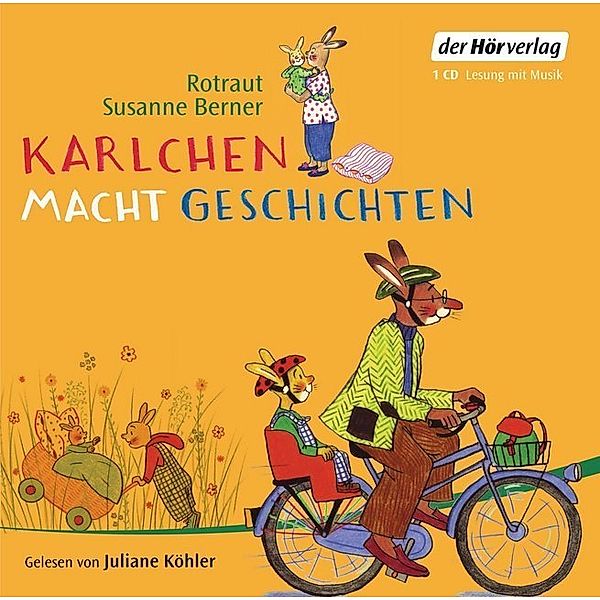 Karlchen macht Geschichten,1 Audio-CD, Rotraut Susanne Berner