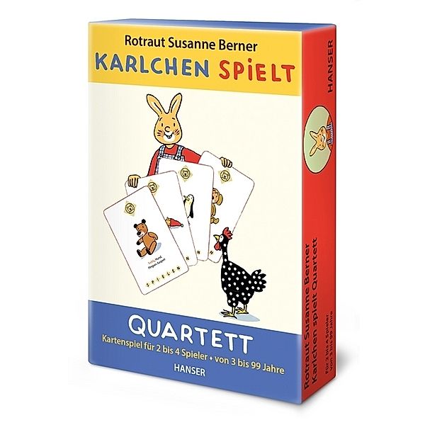 HANSER Karlchen spielt, Quartett (Kinderspiel), Rotraut Susanne Berner