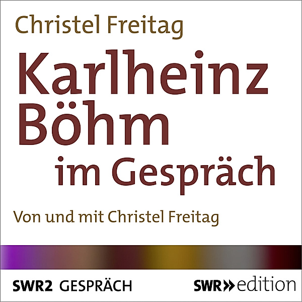 Karlheinz Böhm im Gespräch, Christel Freitag