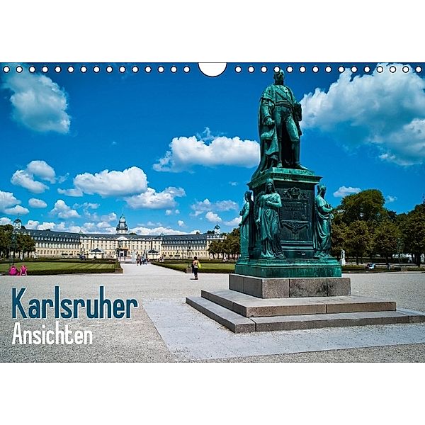 Karlsruher Ansichten (Wandkalender 2014 DIN A4 quer)