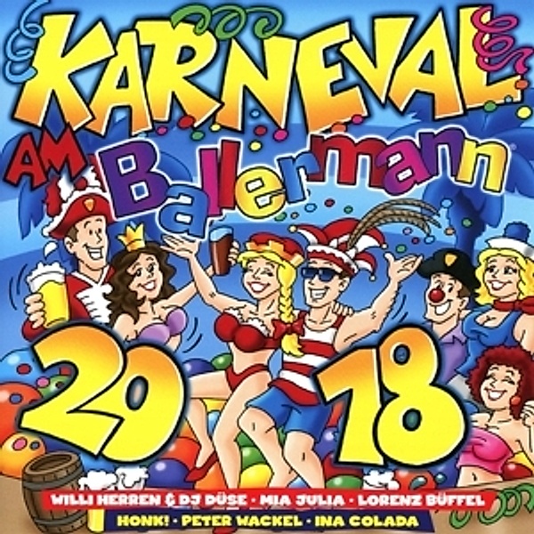 Karneval Am Ballermann 2018, Various