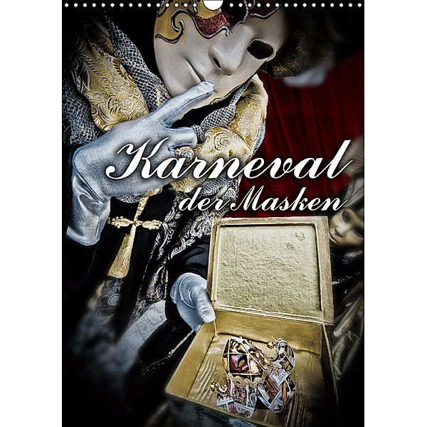 Karneval der Masken (Wandkalender 2019 DIN A3 hoch), Oliver Pinkoss