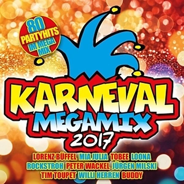 Karneval Megamix 2017, Diverse Interpreten
