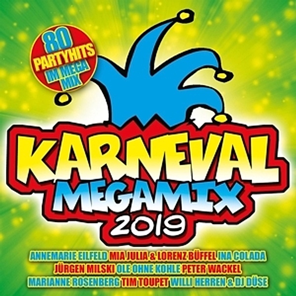 Karneval Megamix 2019, Diverse Interpreten