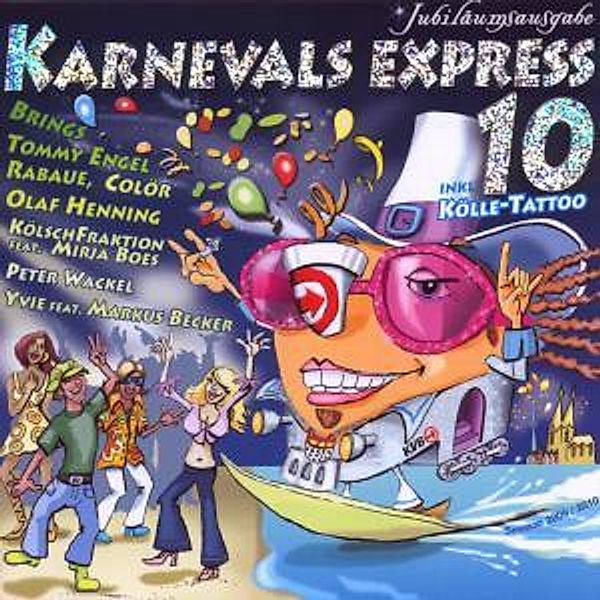 Karnevalsexpress 10 (Goes Mall, Diverse Interpreten