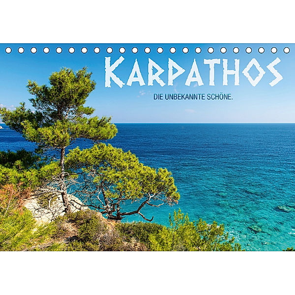 Karpathos - die unbekannte Schöne (Tischkalender 2019 DIN A5 quer), Frank Mitchell