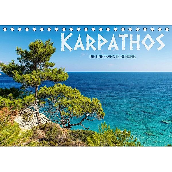 Karpathos - die unbekannte Schöne (Tischkalender 2021 DIN A5 quer), Frank Mitchell