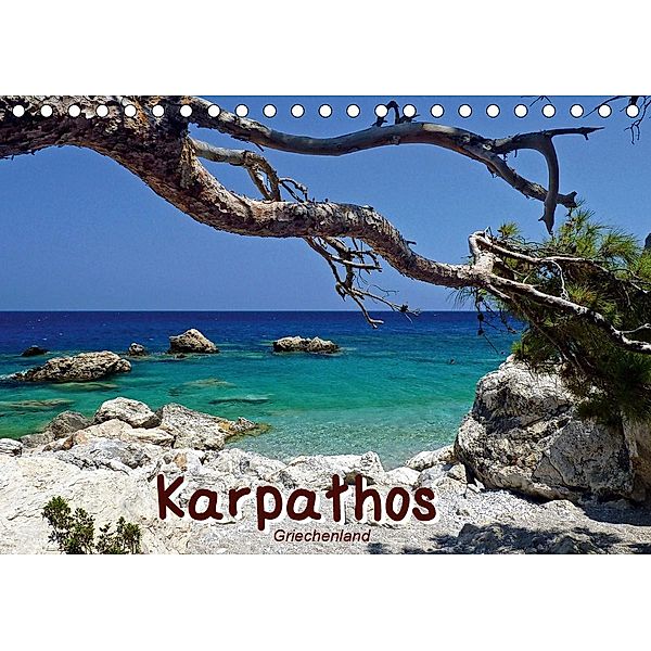 Karpathos / Griechenland (Tischkalender 2021 DIN A5 quer), Monika Reiter