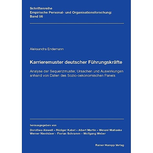 Karrieremuster deutscher Führungskräfte, Aleksandra Endemann