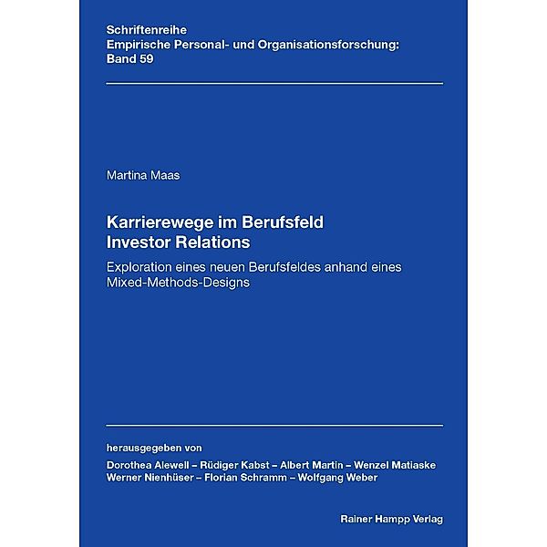 Karrierewege im Berufsfeld Investor Relations, Martina Maas