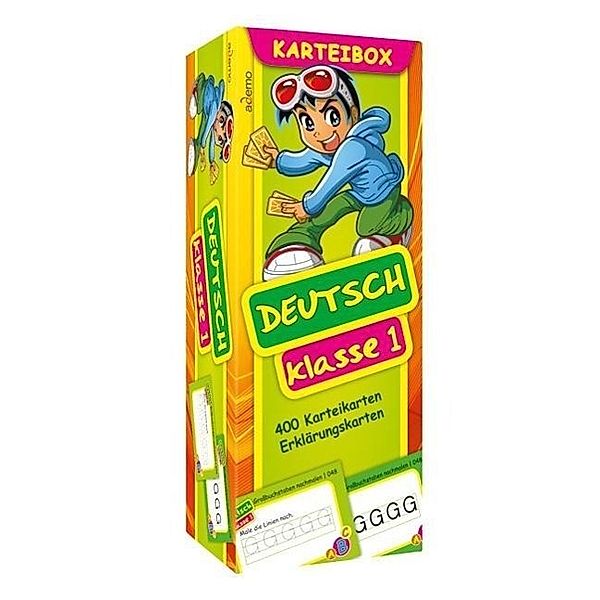 Karteibox Deutsch Klasse 1