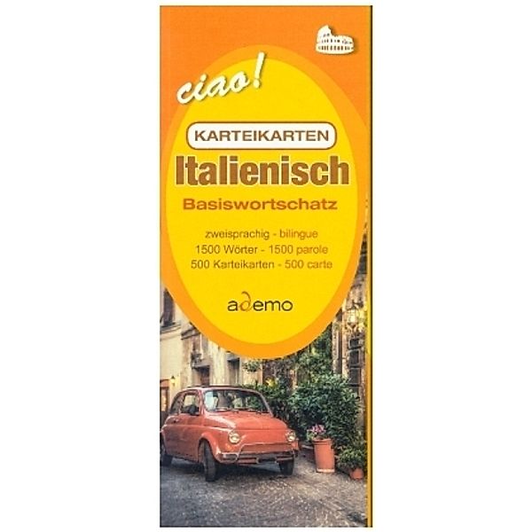 Karteikarten Basiswortschatz Italienisch, ademo GmbH