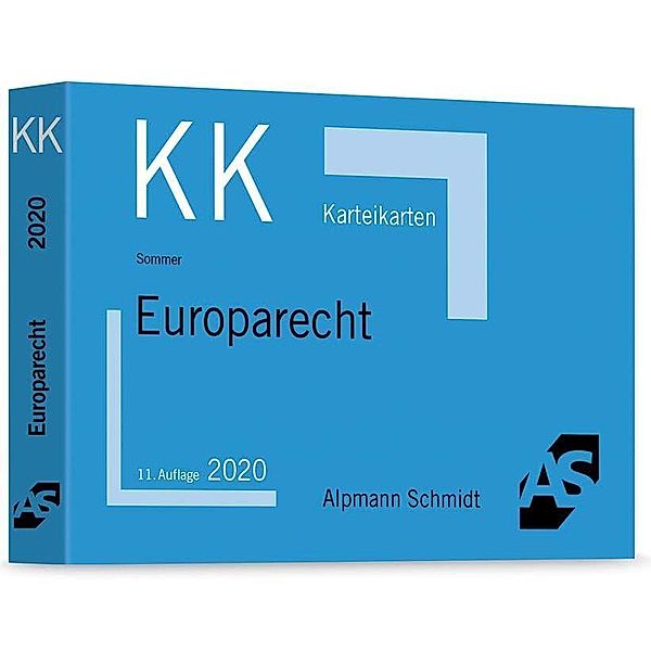 Karteikarten Europarecht, Christian Sommer