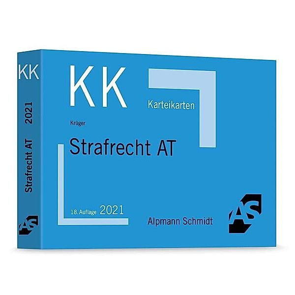 Karteikarten Strafrecht Allgemeiner Teil, Rolf Krüger