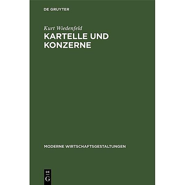 Kartelle und Konzerne, Kurt Wiedenfeld