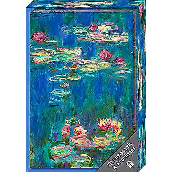 Karten-Box Monet - 20 Kunstkarten mit Briefumschlägen