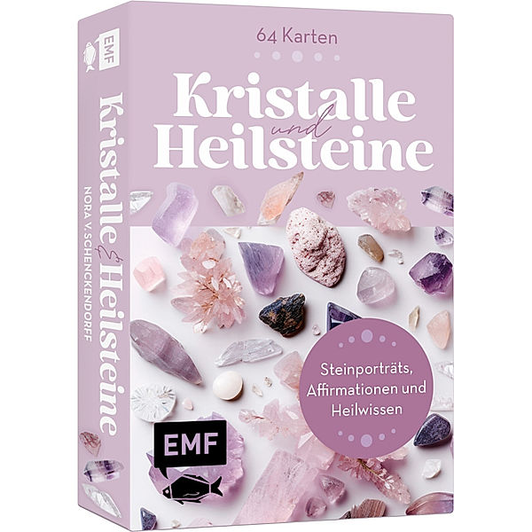 Kartenbox: Die Kraft der Kristalle und Heilsteine, Nora v. Schenckendorff