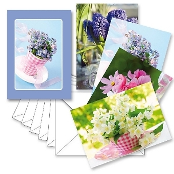 Kartenbox hard - Florale Tischdeko
