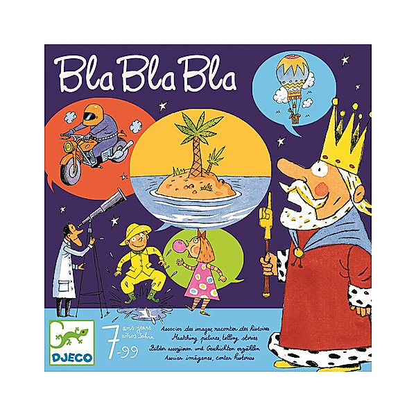 Djeco Kartenspiel BLA BLA BLA in bunt