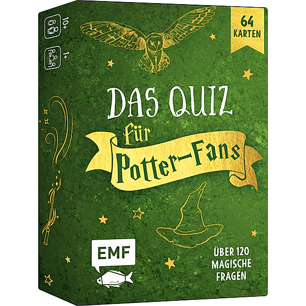 EDITION,MICHAEL FISCHER Kartenspiel: Das inoffizielle Quiz für Harry Potter-Fans