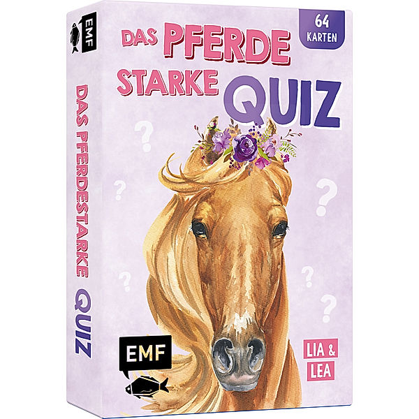 EDITION,MICHAEL FISCHER Kartenspiel: Das pferdestarke Quiz von den beliebten Social-Media-Stars Lia und Lea - # ponylife, Lea Schirdewahn, Lia Beckmann