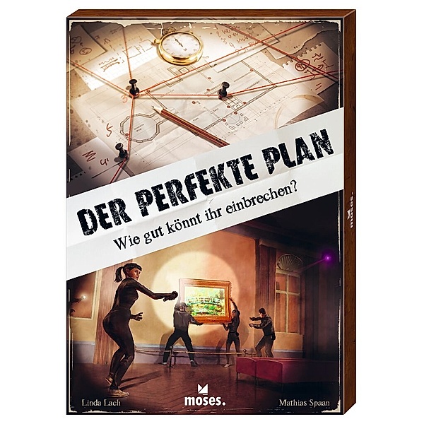 moses Verlag Kartenspiel DER PERFEKTE PLAN, Mathias Spaan, Linda Lach