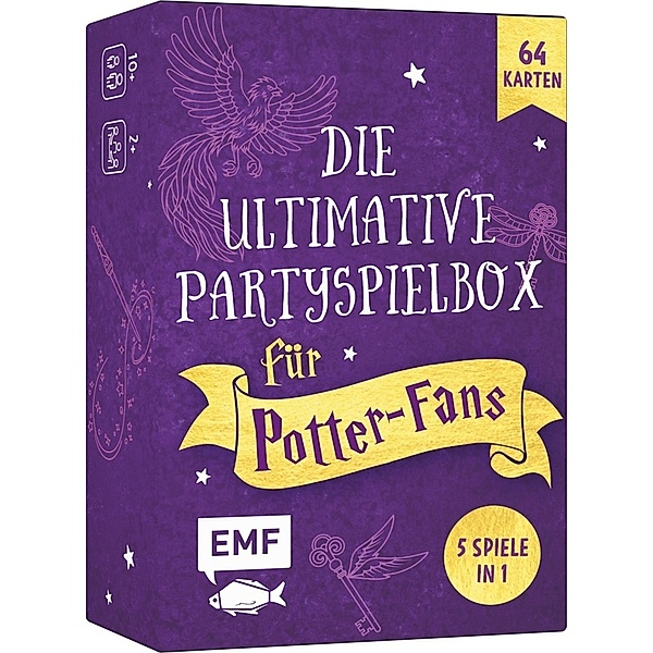 EDITION,MICHAEL FISCHER Kartenspiel: Die ultimative Partyspielbox für Harry Potter-Fans
