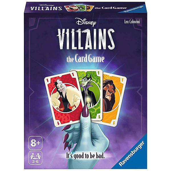 Ravensburger Verlag Kartenspiel DISNEY VILLAINS - The Card Game, Leo Colovini