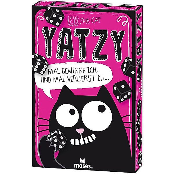 moses Verlag Kartenspiel - Ed, the Cat Yatzy