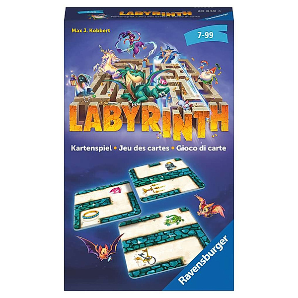 Ravensburger Verlag Kartenspiel LABYRINTH - DAS KARTENSPIEL, Max Kobbert