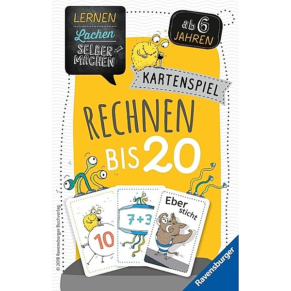 Ravensburger Verlag Kartenspiel Rechnen bis 20, Elke Spitznagel