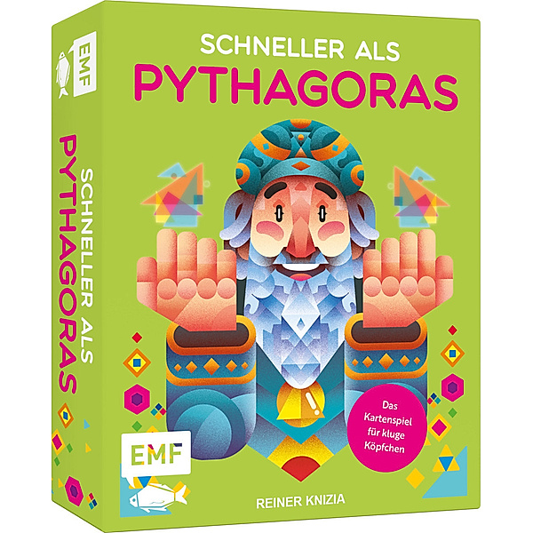 EDITION,MICHAEL FISCHER Kartenspiel: Schneller als Pythagoras, Reiner Knizia